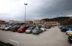 Vista del aparcamiento disuasorio de la Rochapea en una imagen de archivo