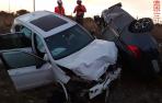 Accidente de tráfico en la N-121 en Caparroso