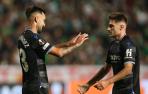 Brais Méndez celebra su tanto en Chipre