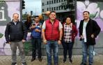 Visita de un grupo de Guatemala por un proyecto alimentario de Oxfam Intermón