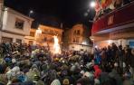Fotos del lanzamiento de nueces en Fustiñana.