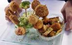 Fotos del concurso popular de cocina con brócoli en Funes.