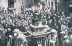 La procesión de San Saturnino, en 1927