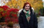 Inma Arboniés Vargas en el parque de los Sentidos de Noáin, la localidad en la que reside desde 2007