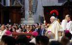 El Papa Francisco, durante la Misa de la Solemnidad de la Madre de Dios