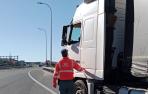 Inmovilizado en Imárcoain un camión cuyo conductor ha dado positivo en alcohol y dos drogas