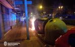 Contenedores en la Txantrea