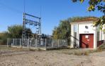 Vista del exterior de la central hidroeléctrica de Sartaguda