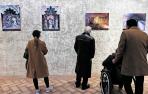 Visitantes de la exposición en el Condestable