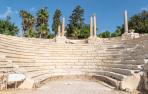 El santoral del 9 de febrero homenajea a Santa Apolonia de Alejandría. En la imagen, el teatro romano de la ciudad egipcia