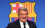 Rueda de prensa de Joan Laporta, presidente del FC Barcelona