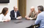 Reunión sobre la travesía de Olaz