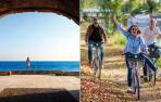 De izquierda a derecha, las maravillosas vistas al mar de Altafulla (Tarragona) y turismo de naturaleza en la región del Gers (Francia)