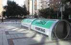 Aparcamiento de bicis en Pamplona