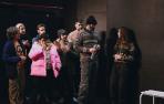 Escena de la obra, que se estrena en el Teatro Valle-Inclán de Madrid con funciones allí hasta el 16 de abril