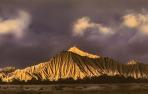 Panorámica de una parte de Bardenas Reales, ubicadas en la Ribera de Navarra