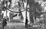 Inauguración del monumento a Pablo Sarasate en Pamplona