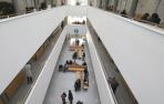 Paciente en el centro de consultas de Príncipe de Viana