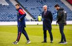 David García, en Hampden Park