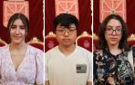 La pamplonesa Haffsa Souidi, Jiawen Chen y Meriem Rouidjali Adoul