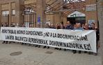 Protesta del profesorado del CIP Virgen del Camino