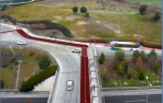 Así discurrirá el carril bici por la glorieta de la Ciudad de la Innovación
