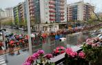 Vídeo del paso de la manifestación por la caza celebrada este domingo en Pamplona