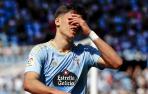 Gabri Veiga se lamenta durante el partido contra el Almería