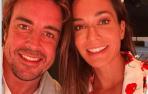 Fernando Alonso y Andrea Schlager, en una foto del perfil de Instagram del piloto