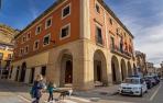 Fachada del Ayuntamiento de Lodosa en una imagen de archivo