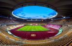 Una vista panorámica del estadio de La Cartuja de Sevilla, escenario que albergará la final de la Copa del Rey el próximo 6 de mayo. El aforo será de 51.602 personas, según comunicó ayer la Real Federación Española de Fútbol.
