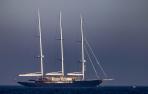 El nuevo velero de Jeff Bezos fondea en la bahía de Palma