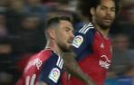 Moi Gómez, tras marcar el 2-1