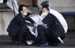 Vídeo de la detención del sospechoso del ataque contra el primer ministro japonés
