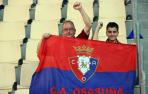 Fotos de los aficionados rojillos en La Cartuja.