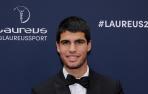 Carlos Alcaraz durante la gala de los Laureus
