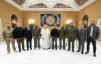 La delegación ucraniana, recibida por el Papa