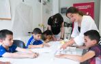Voluntarias en una de las actividades de COworkids.