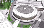 Vídeo de la recreación cómo va a quedar la plaza de toros multiusos de Tudela