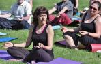 Clase de yoga con Maite Esporrín
