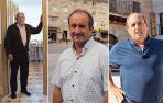 De izq. a dcha.: José Hernández Aristu, Manolo Romero Pardo y Enrique Garralda