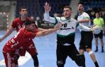 Fotos del Helvetia Anaitasuna tras el partido ante el Logroño y despedida de Carlos Chocarro e Ibai Meoki.