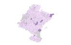 Votos a Podemos en toda Navarra.
