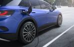 Coche eléctrico con rueda específica