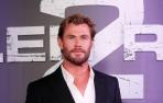 El actor Chris Hemsworth,  durante su visita a Madrid para promocionar el estreno de "Tyler Rake 2"