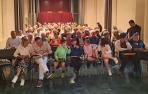 Público asistente a la presentación del libro 'Lumbier asciende a la Trinidad'