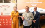 Imágenes del premio de la Academia Navarra de Gastronomía a Mascarada de Lekunberri