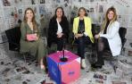 Leyre Mateos (Diario de Navarra), María Beunza (Human IA), Ana Martínez Tanco (Almotech) y Zuriñe Aguirre (Ysium)