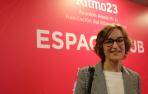 Nuria Basterra, jefa de la Unidad de Arritmias del HUN, en el congreso de la Asociación del Ritmo Cardíaco
