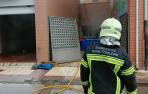 Trasladada una persona por un incendio en una vivienda en Arguedas